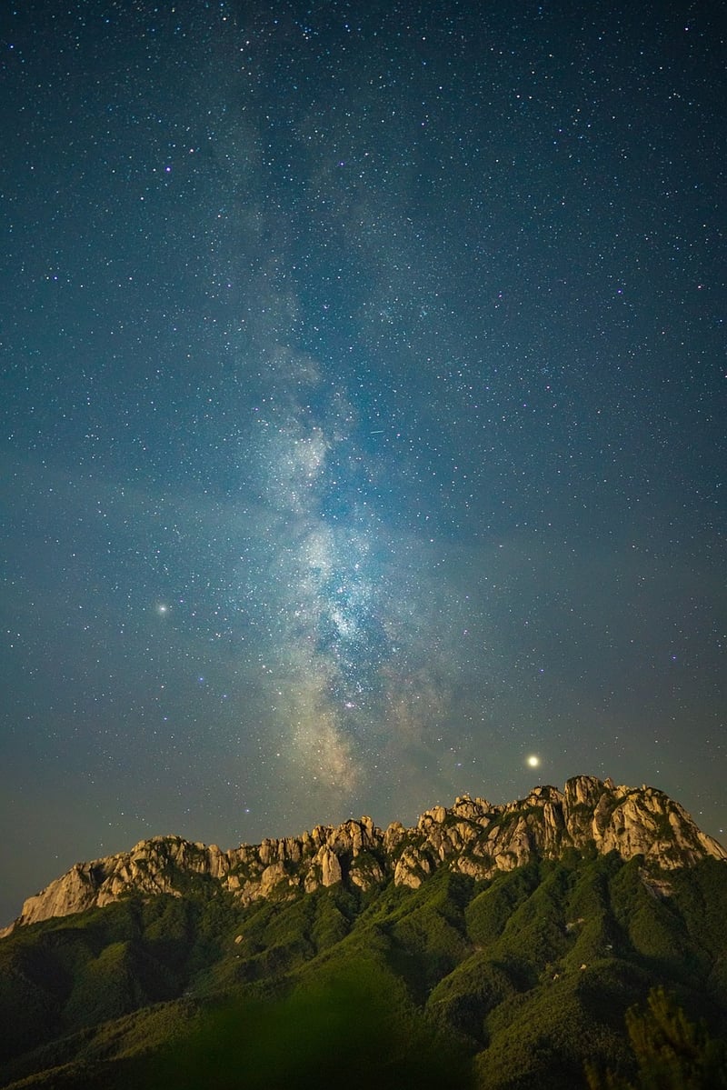 Traveling under the Milky Way